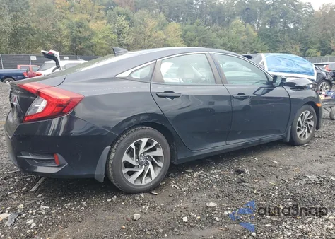 2018 Honda Civic Ex из США, поврежденный, VIN 2HGFC2F76JH609870